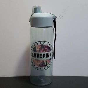 Pink water bottle